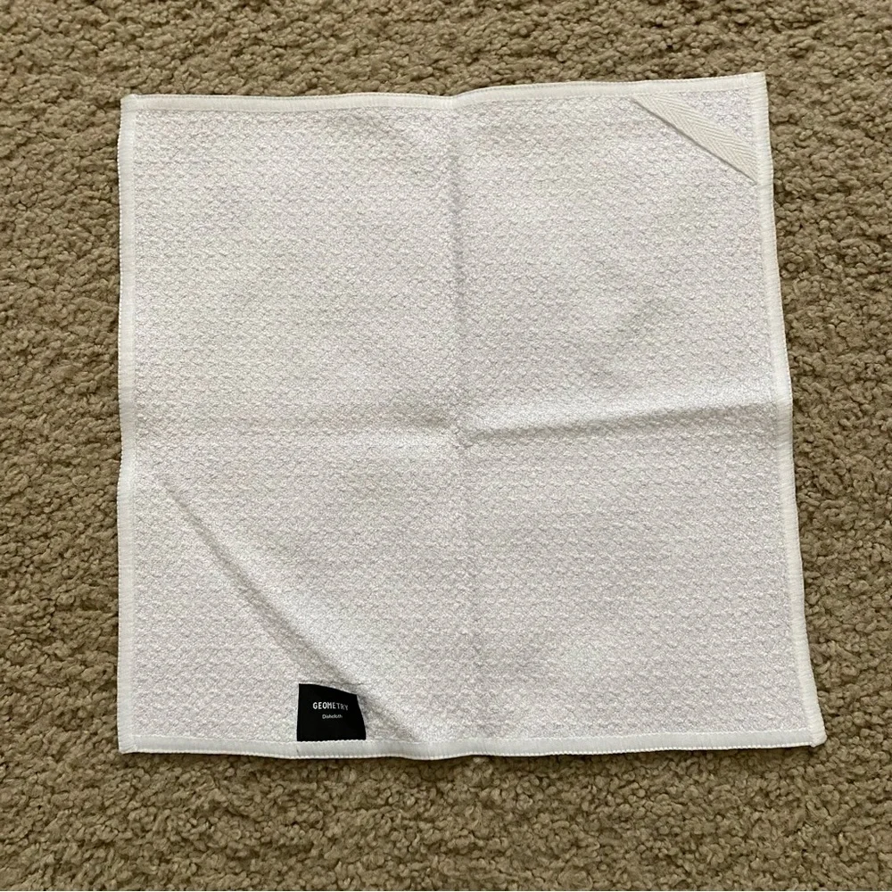 NWOT Geometry Tea Towel and Dish Cloth